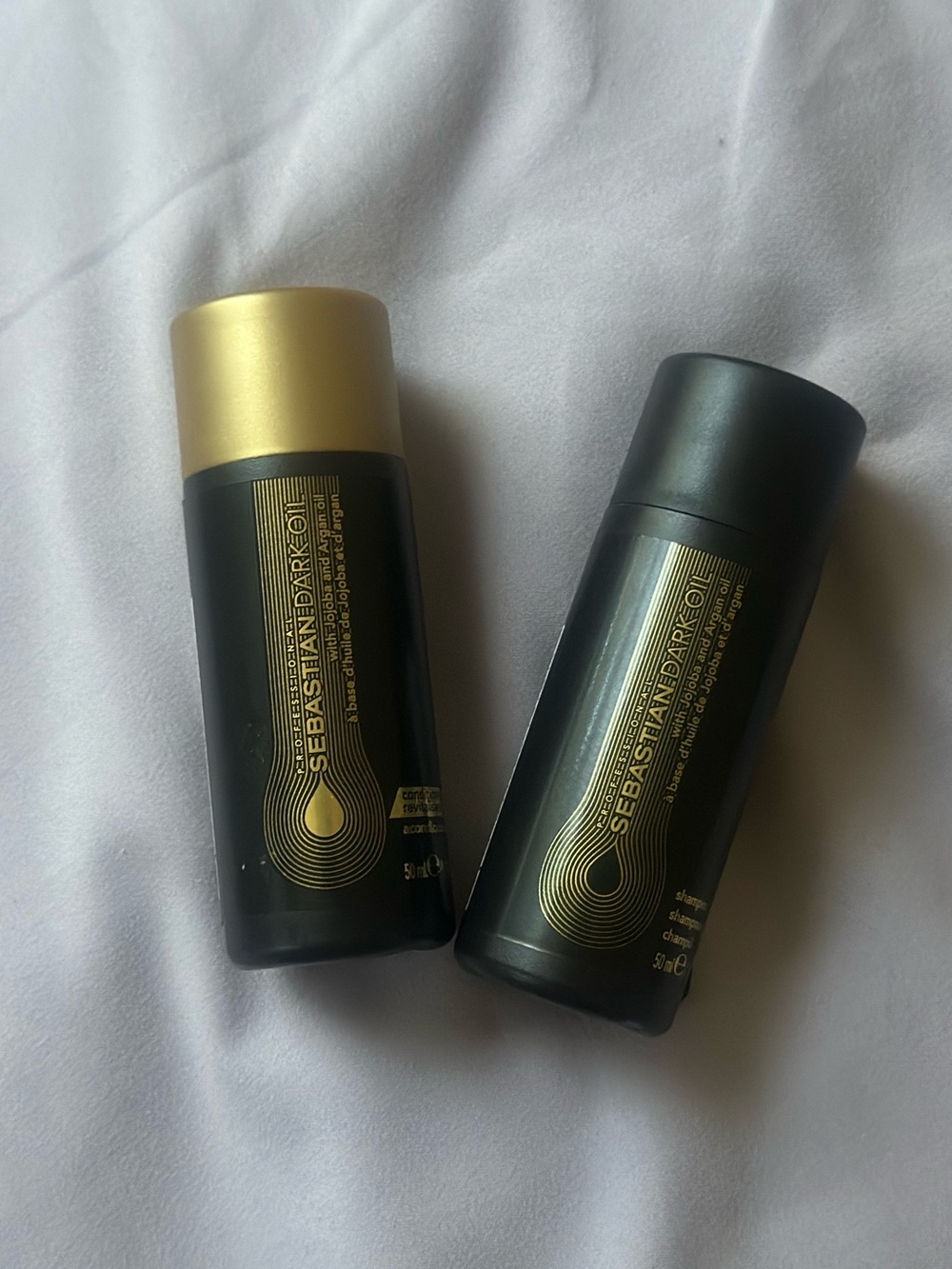 Bundle of 2 Sebastian Professional Dark Oil Hair Products